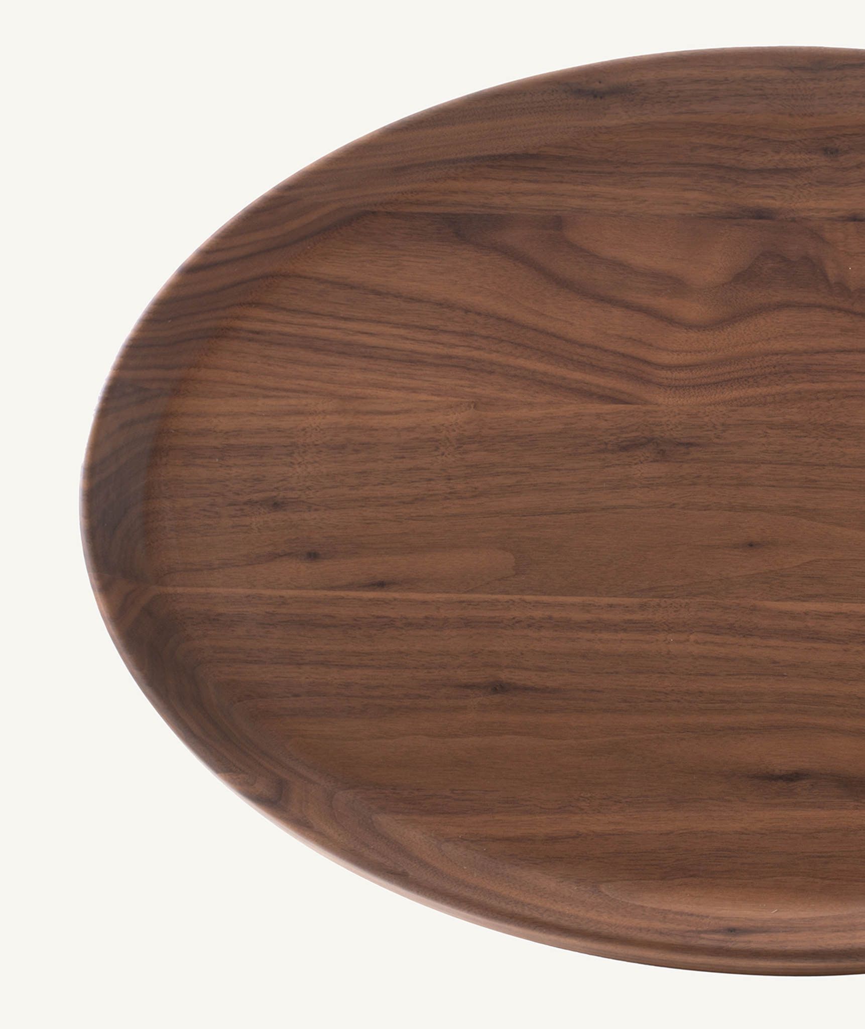 Овальный журнальный столик из массива дерева BassamFellows Bi-Ped ARCH-00089455 - Вид №13