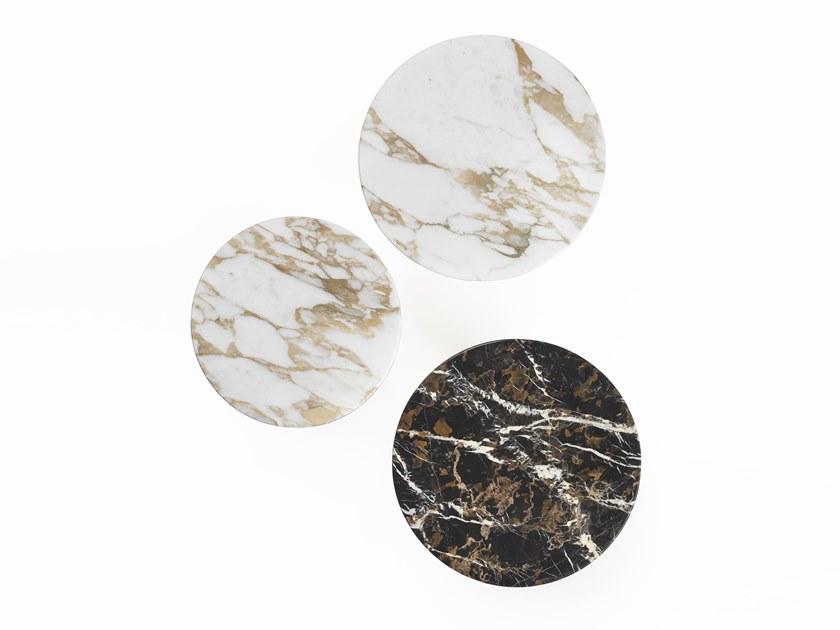 Marelli Круглый журнальный столик из мрамора Twig sun-id-1466681 - Вид №2