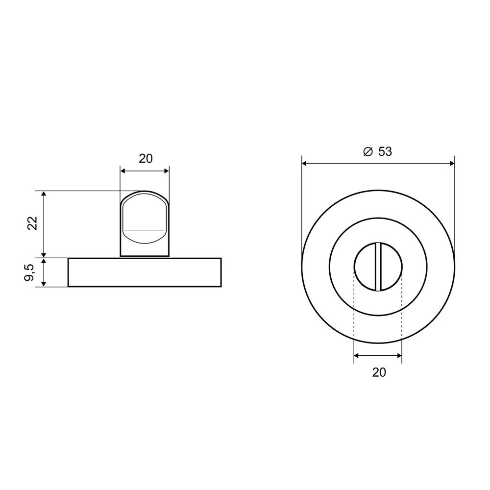 Накладка фиксатор Palladium Z 100 BK SN ЦАМ цвет никель 83426043 STLM-2132727  - Вид №3
