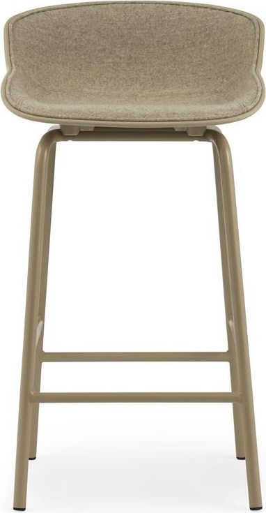 604047 Барный стул 65 см, обивка передней части, сталь, песок / Synergy Normann Copenhagen Hyg  - Вид №1