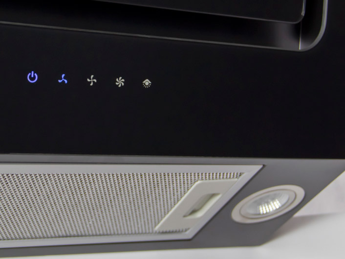 9970724 Вытяжка наклонная MBS CAMELLIA 160 GLASS черный/черный STDN-0151075 - Вид №3