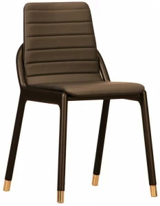 Morelato Мягкое кожаное кресло Joyce 5103/f