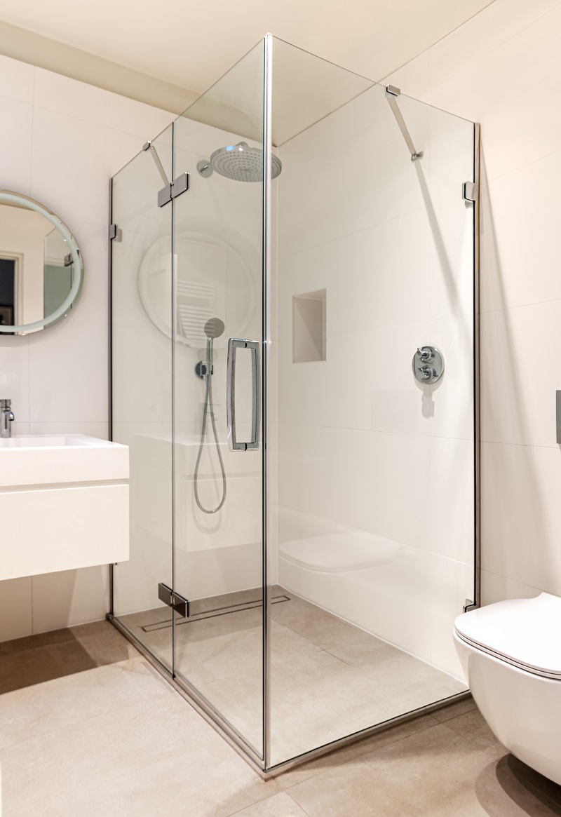 Традиционная ручка Петли Arysto Ten дверная и встроенная панель с боковой панелью Merlyn  - Вид №1