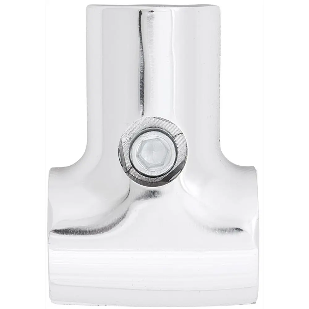 Соединитель 2-х труб Т-образно усиленный, цвет хром PALLADIUM STLM-2039499 - Вид №2