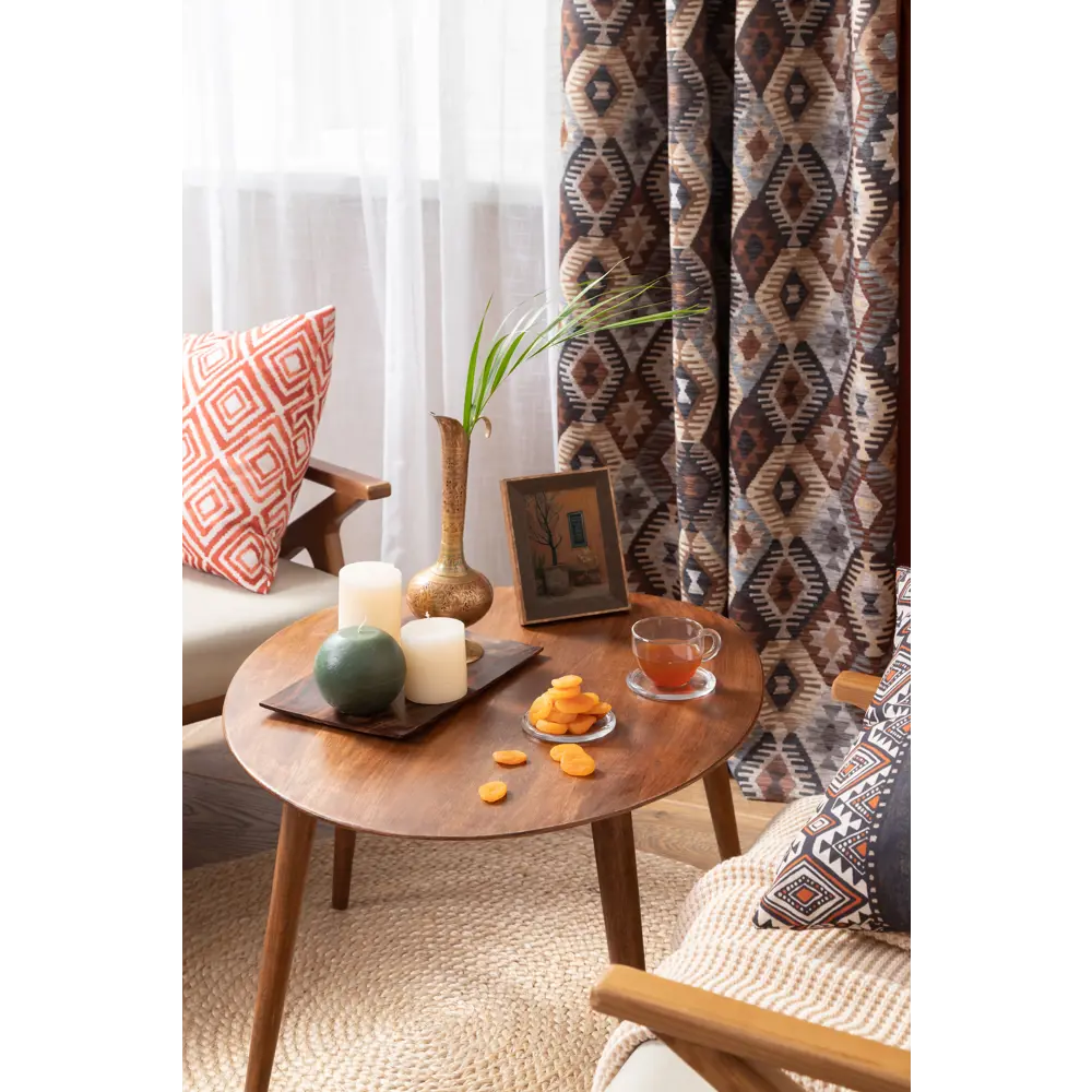 Круглый джутовый ковер INSPIRE Nils натурального цвета диаметр 100 см 82063309 STLM-1049535 - Вид №8