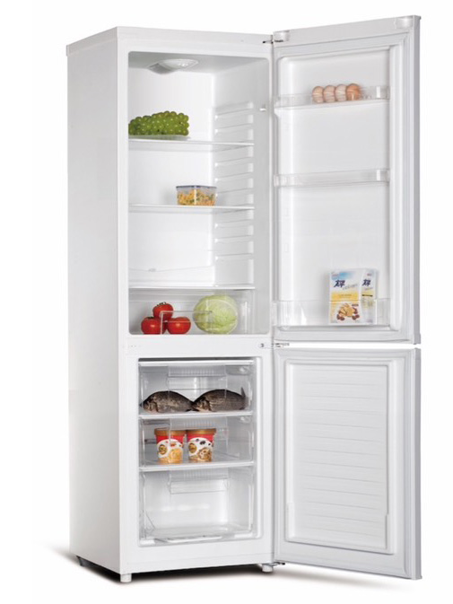 9919946 Холодильник с морозильником   KRAFT KF-DF205W белый STDN-0043805 - Вид №1