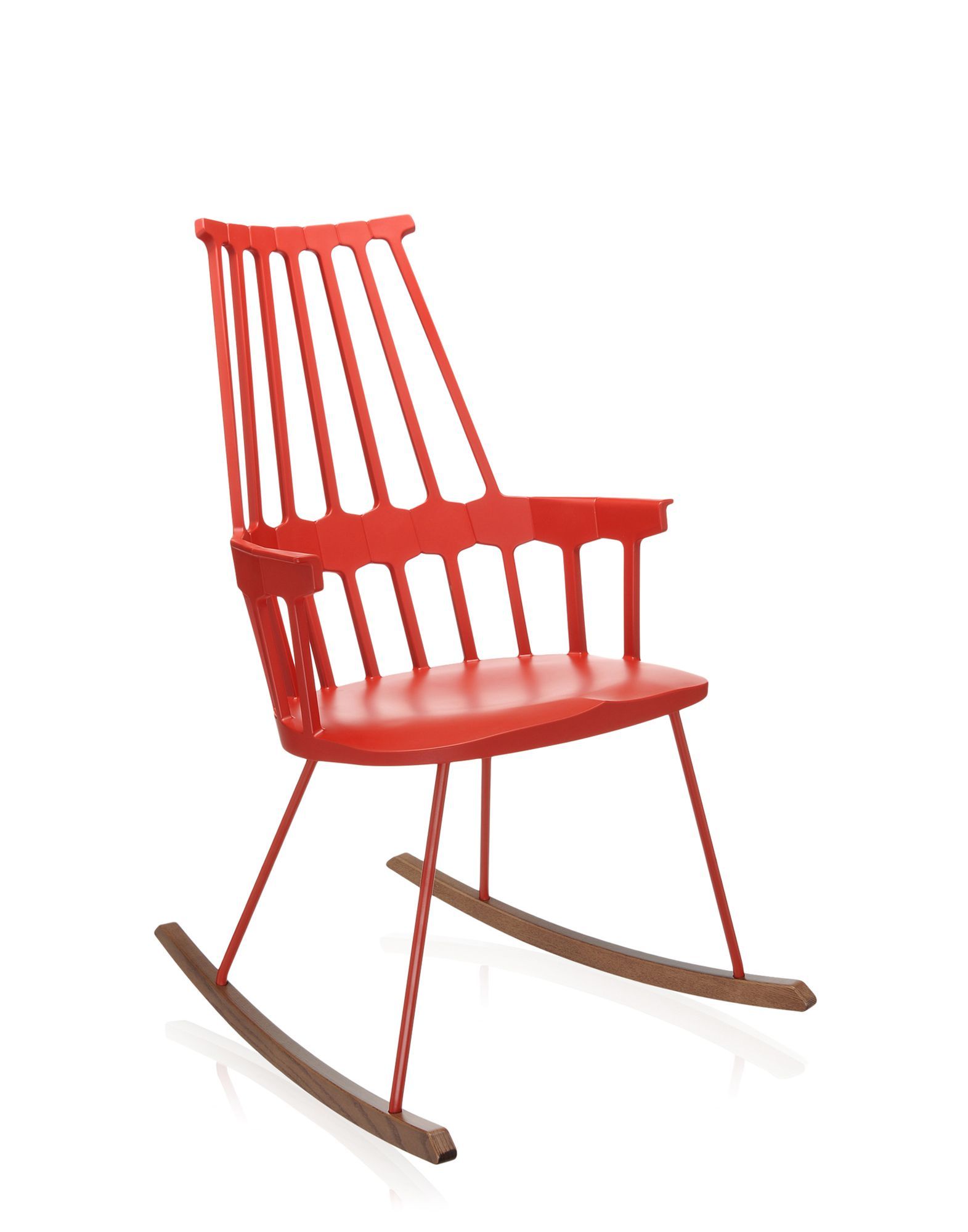 Кресло-качалка из инженерного пластика с подлокотниками Kartell COMBACK ARCH-00138467 - Вид №31