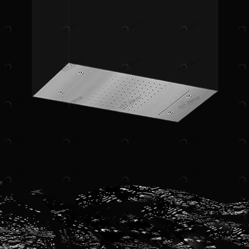 Тропический душ 950х400 PIASRET9502CN_IXS Geda Nextage Shower Plates с двумя каскадами и небулайзерами Душевая головка Shower Plates PIASRET9502CNIXS