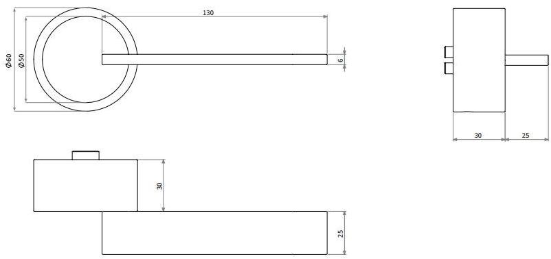 santreyd.com Алюминиевая ручка на розетке sun-id-1379012 - Вид №2