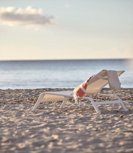 GANDIABLASCO Шезлонг с откидной спинкой из batyline® Stack sun-id-1360843 - Вид №2