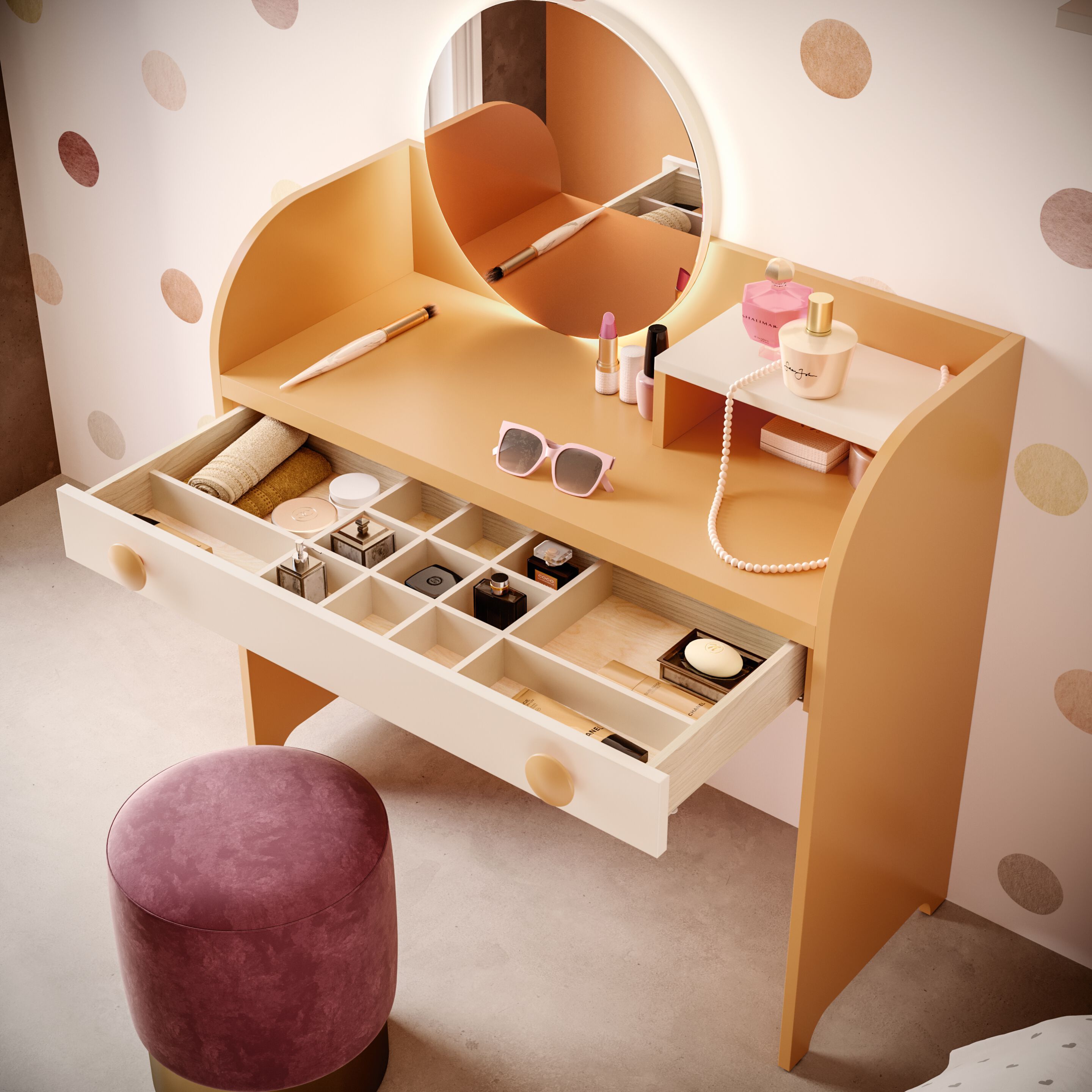 Деревянный стол / туалетный столик Giessegi ELIZABETH ARCH-00101912 - Вид №1