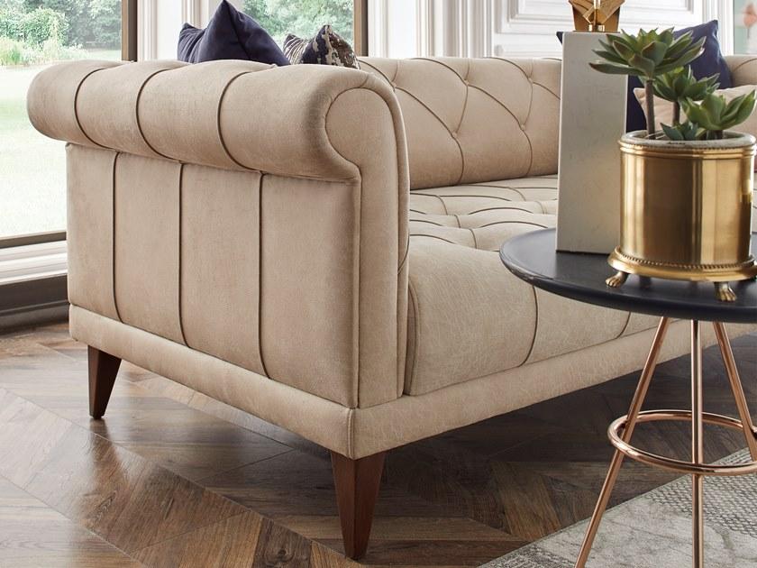 Enza Home Тафтинговый 3-местный диван из ткани Piedra sun-id-1471613 - Вид №11