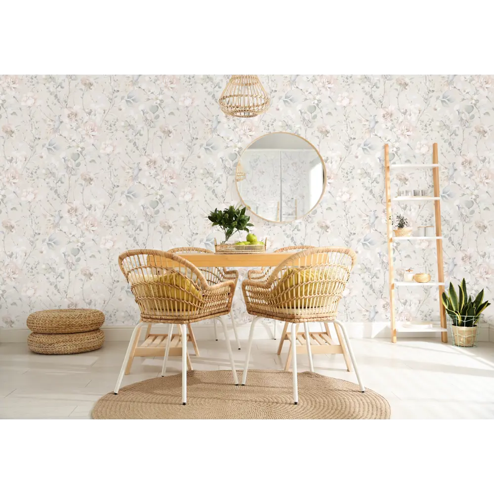 Обои флизелиновые Ateliero Garden бежевые 1.06x10 м At283242 85691606 STLM-2057773 - Вид №2