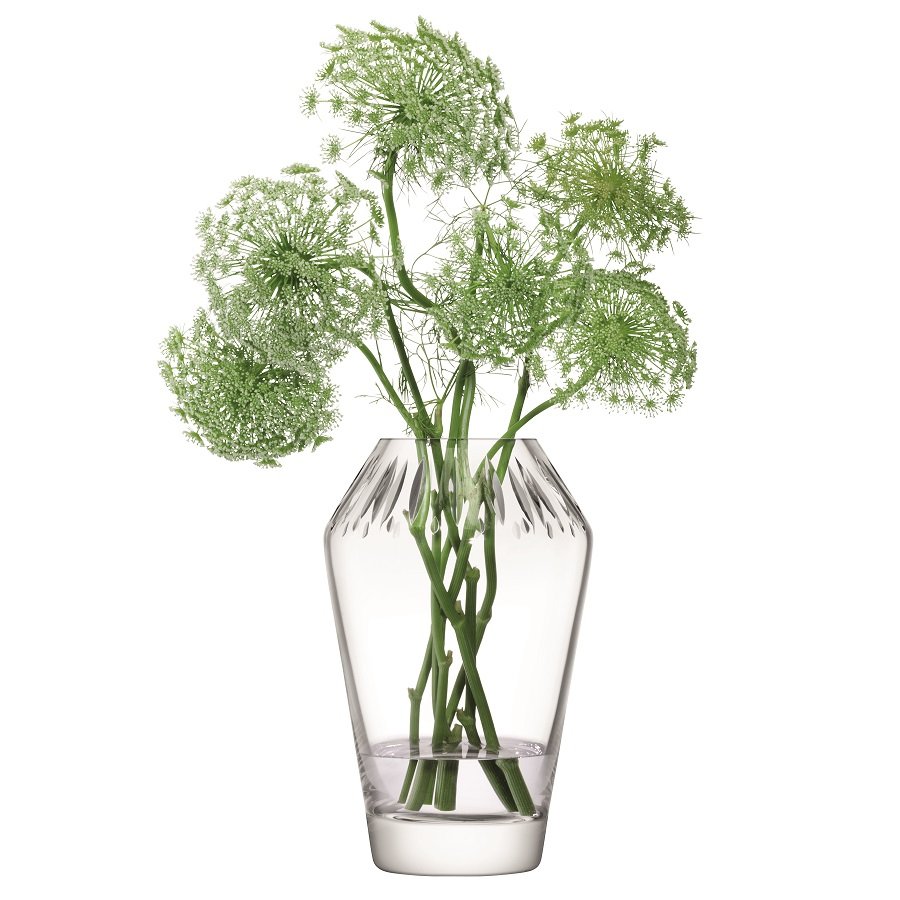 Ваза frieze В24,5 см LSA INTERNATIONAL ДИЗАЙНЕРСКИЕ 253437 Прозрачный  - Вид №3