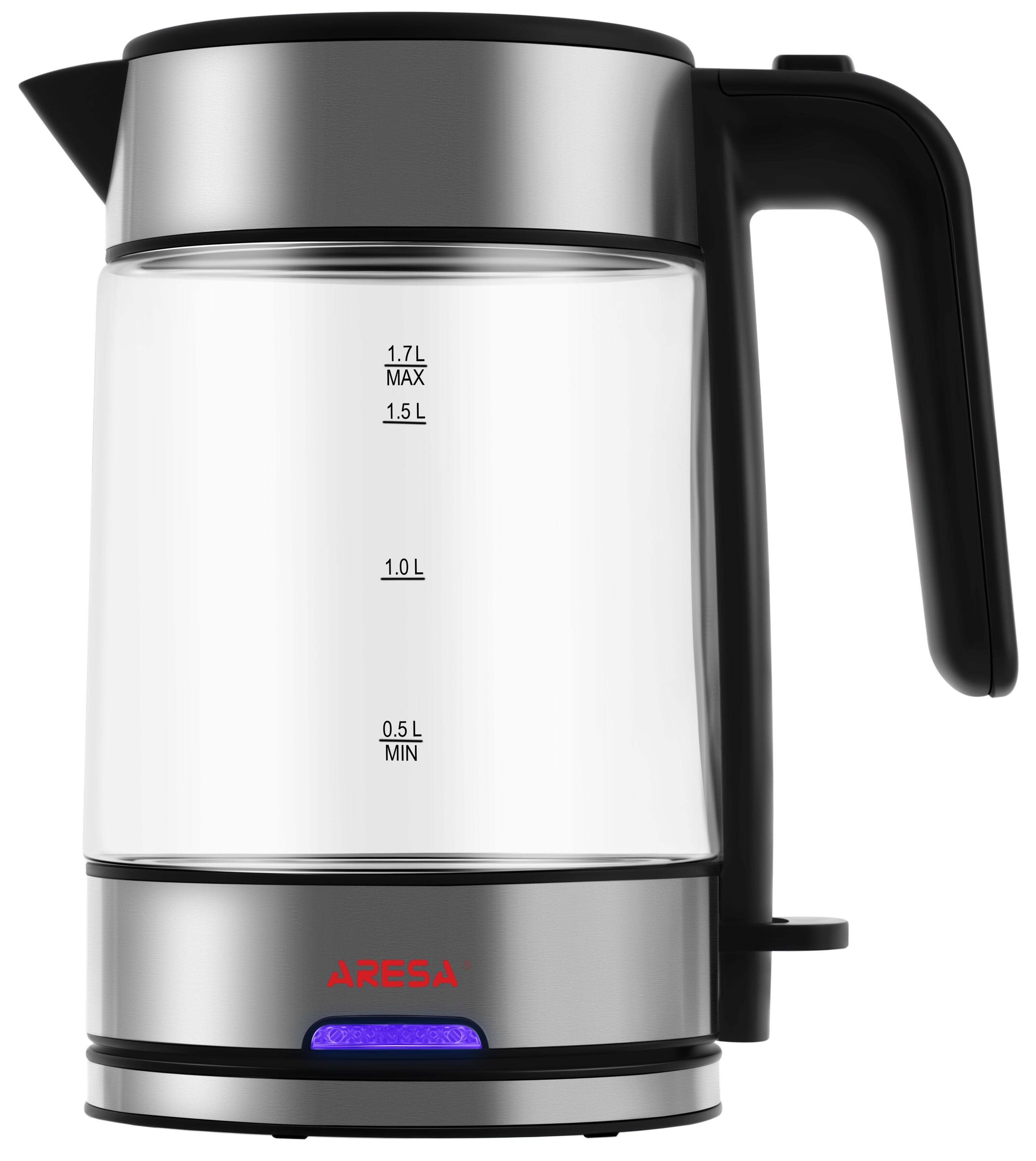 8192319 Электрочайник Aresa AR-3459 серебристый STDN-0085983