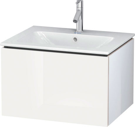 LC614003131 L-Cube Тумбочка подвесная Сосна серебристая, декор Duravit - Вид №2