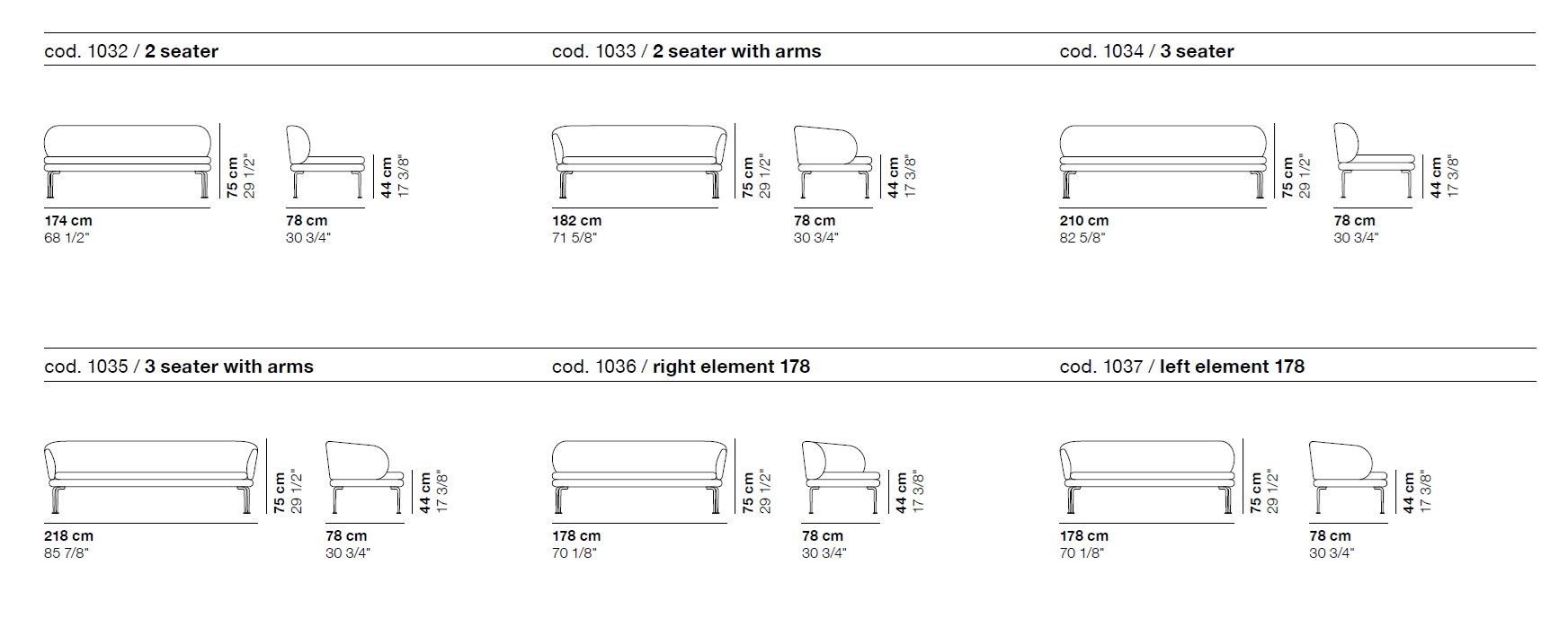 Ткань контракт диван La Cividina учтивый ARCH-00109410 - Вид №6