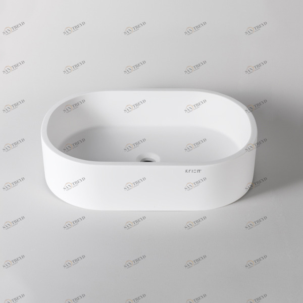 S510300001 Накладная раковина под столешницу  овальная SYSTEMPOOL 