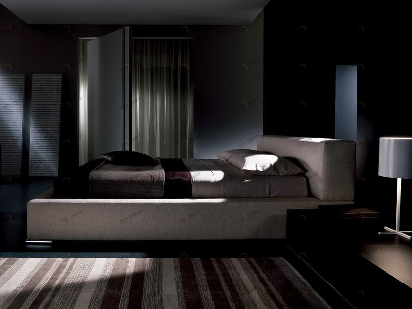 i 4 Mariani Двуспальная кровать с мягким изголовьем Keen sun-id-1412129