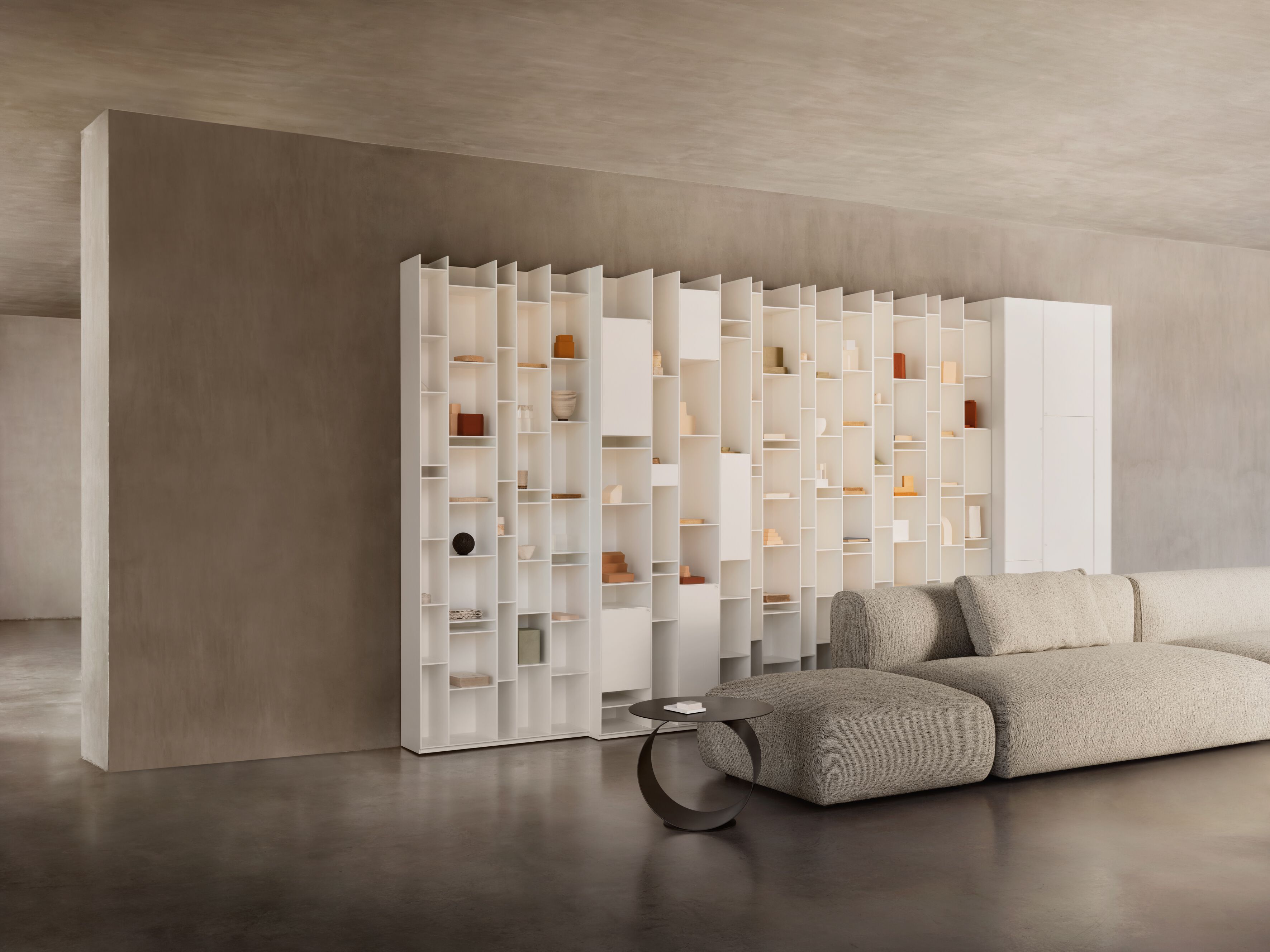 Секционная Книжная полка MDF Italia Random ARCH-00043945 - Вид №2