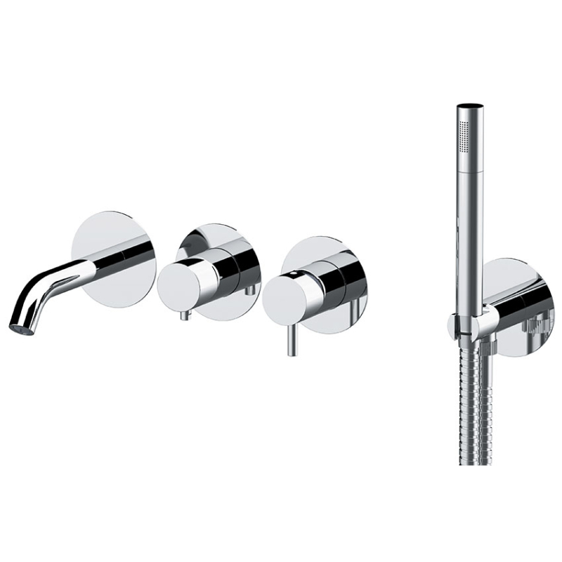 TK710D2P Душевой набор DANIEL RUBINETTERIE Tokyo