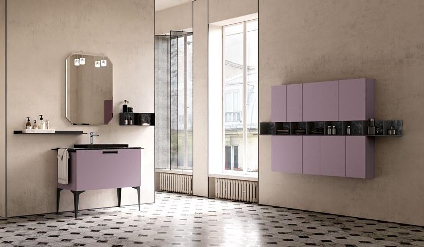 Archeda Тумба под умывальник из дерева с вешалкой для полотенец Essenze sun-id-1505335 - Вид №2