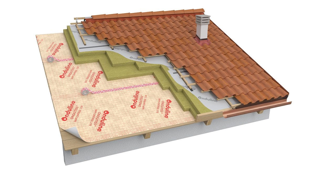 Полипропиленовый трехслойный паровой тормозной экран ONDULINE ITALIA ONDUTISS ARCH-00111437 - Вид №1