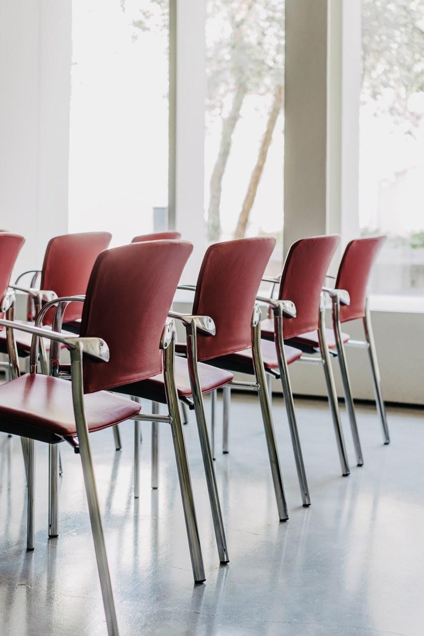 ENEA Стул для конференций, обитый кожей, с подлокотниками Eina sun-id-1475742 - Вид №3