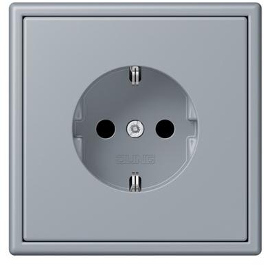 JUNG Пластиковая электрическая розетка Ls 990 les couleurs® le corbusier sun-id-1370154 - Вид №58