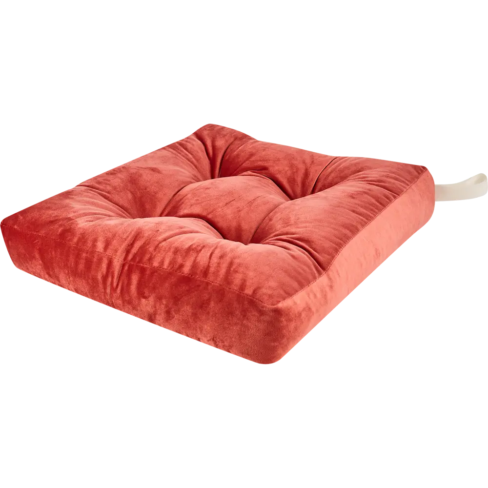 Подушка для стула Jimena 40x40 см цвет красный 83228228 STLM-2156550 SEASONS  - Вид №1