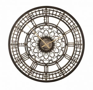 Часы настенные круглые золото Tower L IN SHAPE TOWER 00-3860080 Белый