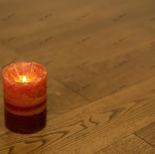 Паркетная доска Amber Wood Светлый Дуб с брашью (Текстурированная) 1860х189 мм 3500200032