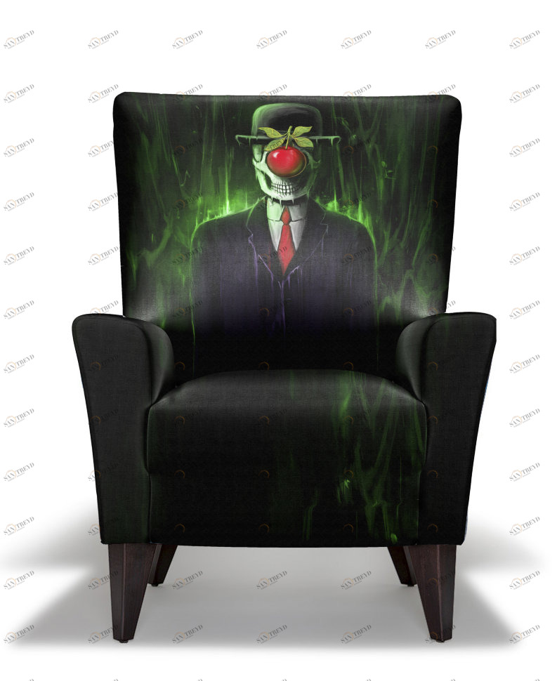 Кресло Nicebleed черное ICON DESIGNE ДИЗАЙНЕРСКИЕ, MAN BY NICEBLEED 096839 Черный 