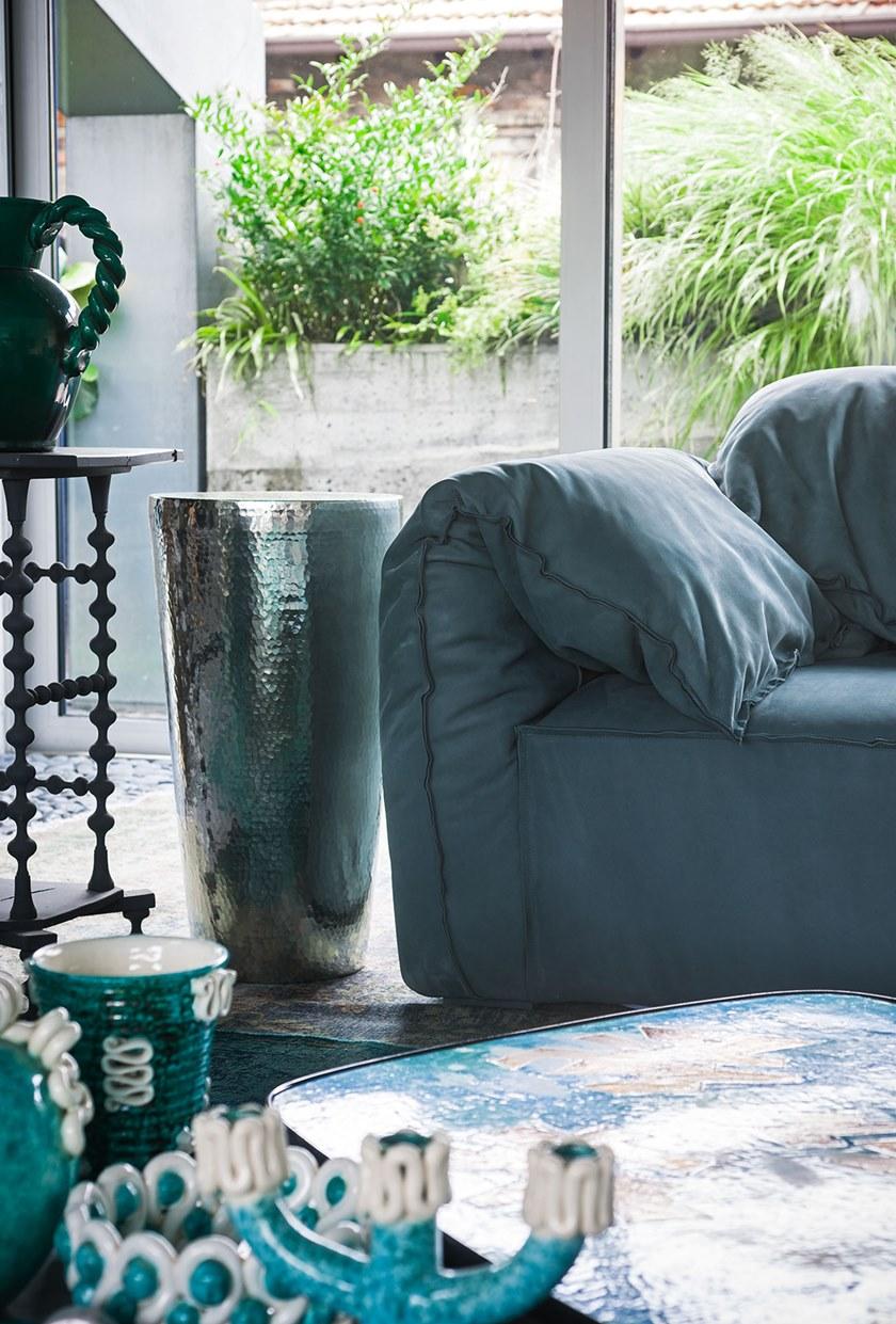 BAXTER Круглый журнальный столик из металла Cairo sun-id-1371727 - Вид №3