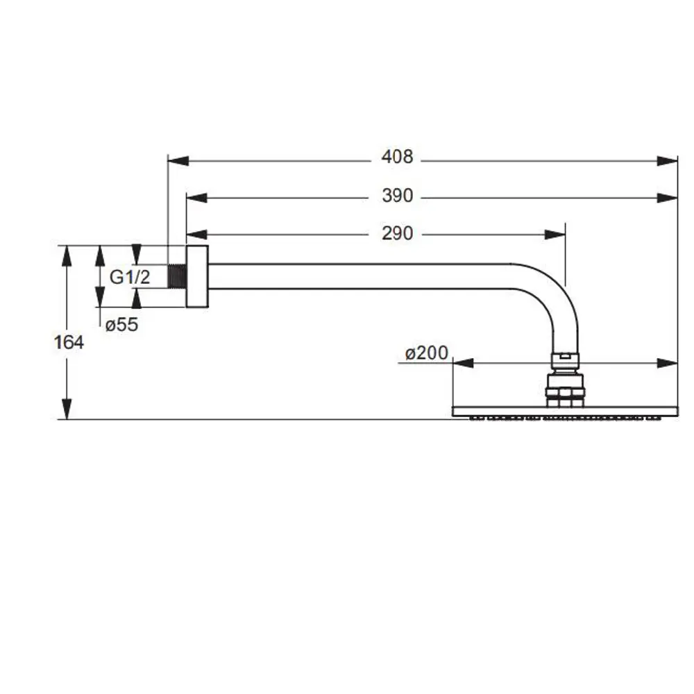 Комплект для душа скрытого монтажа Ideal Standard Ceraplan III B1943AA 18870821 STLM-2065745  - Вид №9