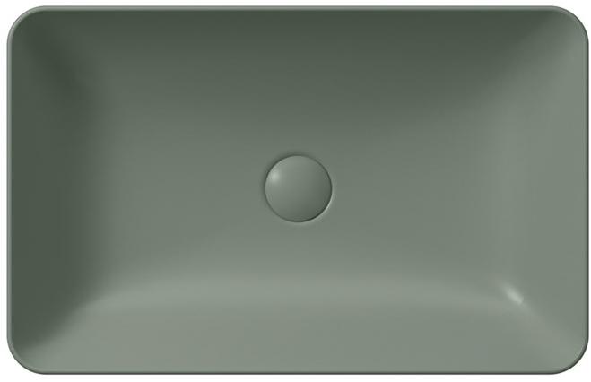 Подвесная раковина настенная овальная GSI ceramica Color elements белая sun-id-1383624 - Вид №3