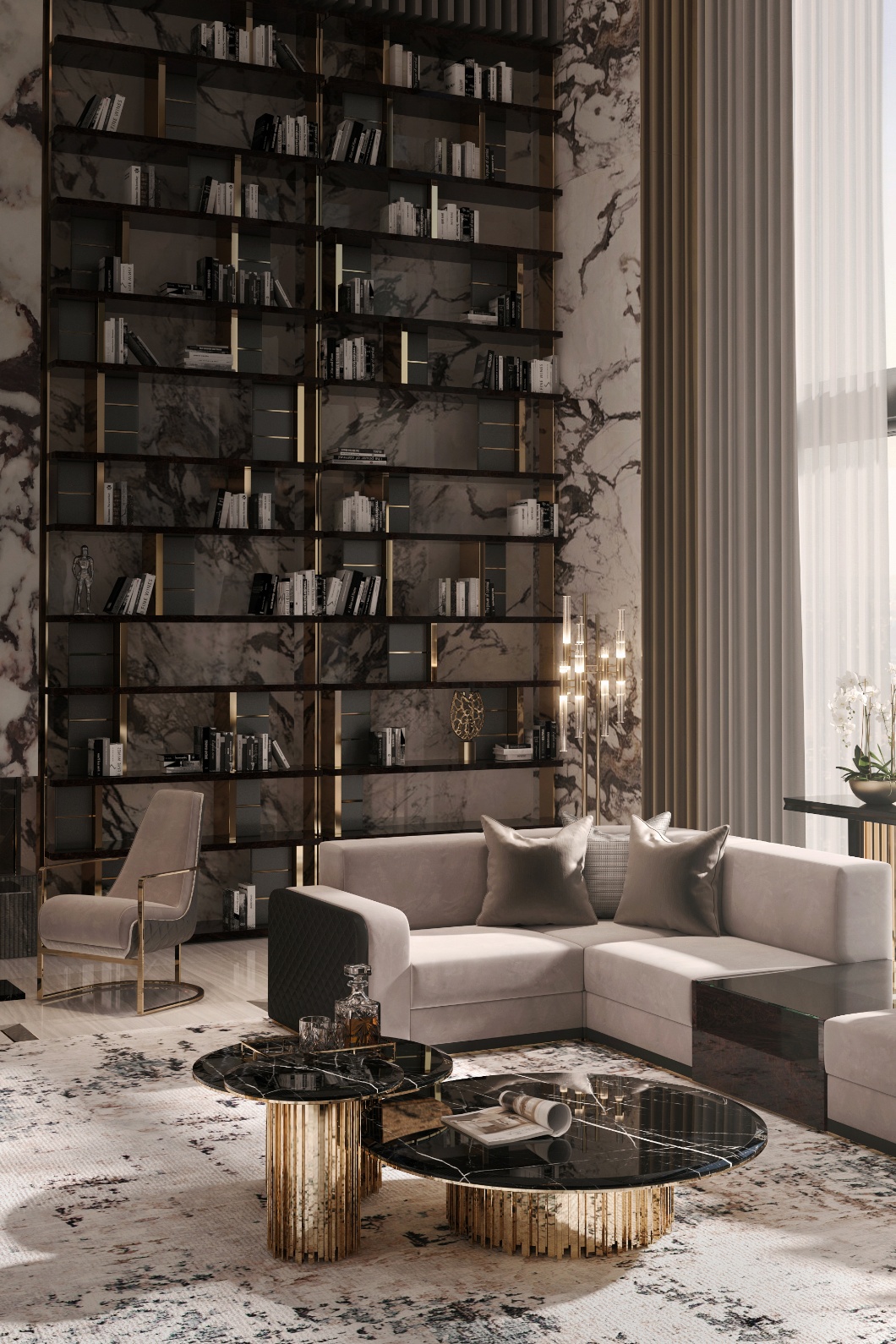 Set III Центральный стол LUXXU Empire 212 - Вид №4