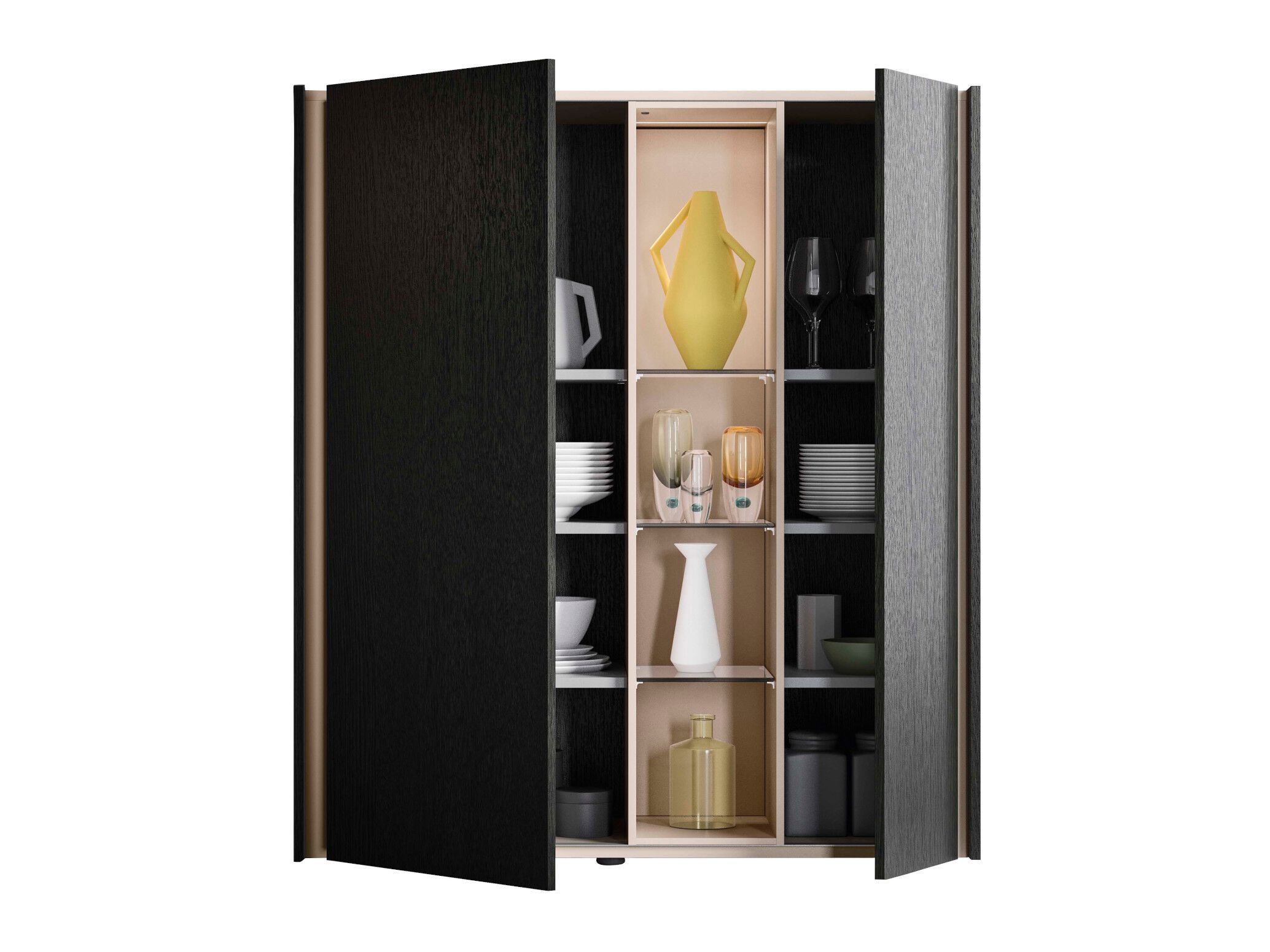 Деревянный шкаф с распашными дверцами Alf DaFrè Da-do ARCH-00060553 - Вид №1