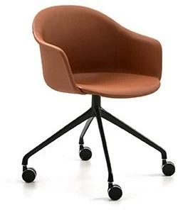 arrmet Офисное кресло из ткани с колесами на козелке Máni armshell fabric