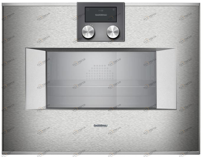 Gaggenau Комбинированная печь из стали и стекла Serie 400 Bs450111