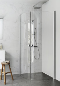 1450420 Igloo Pro Душевой Уголок Круглый 70X70 Hafa Прозрачный