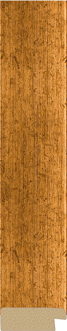 BY 7040 Зеркало в багетной раме - травленое золото 59 mm EVOFORM Octagon - Вид №3