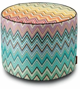 MissoniHome Пуф Cylinder из жаккардовой ткани Daydream