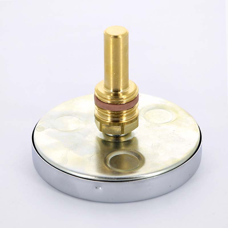 Термометр биметаллический самоуплотняющийся F+R801SD 80мм с погружной гильзой WATTS Ind 120 град.C гильза 50мм 10005935 - Вид №3