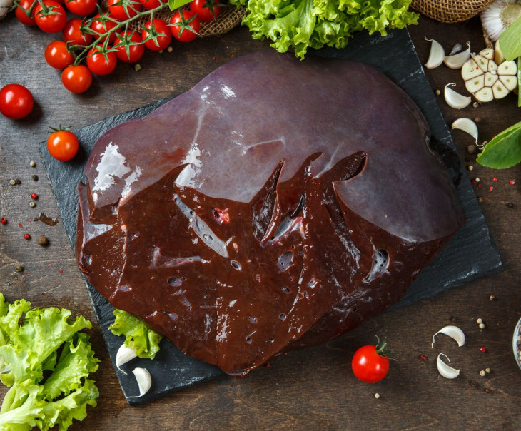 5153 Печень говяжья (замороженная) Вкусляндия 