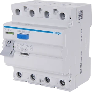 УЗО Hager CF464J 3P N 63 A 300 мА 6 кА AC