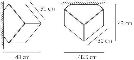 Artemide Настенный светильник из термопластичной смолы Edge sun-id-1462104 - Вид №2