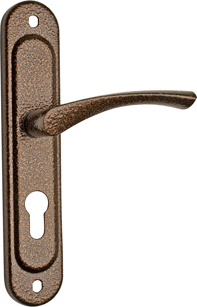 ЗЕНИТ Замок врезной цилиндрический с усиленной ручкой 82490896