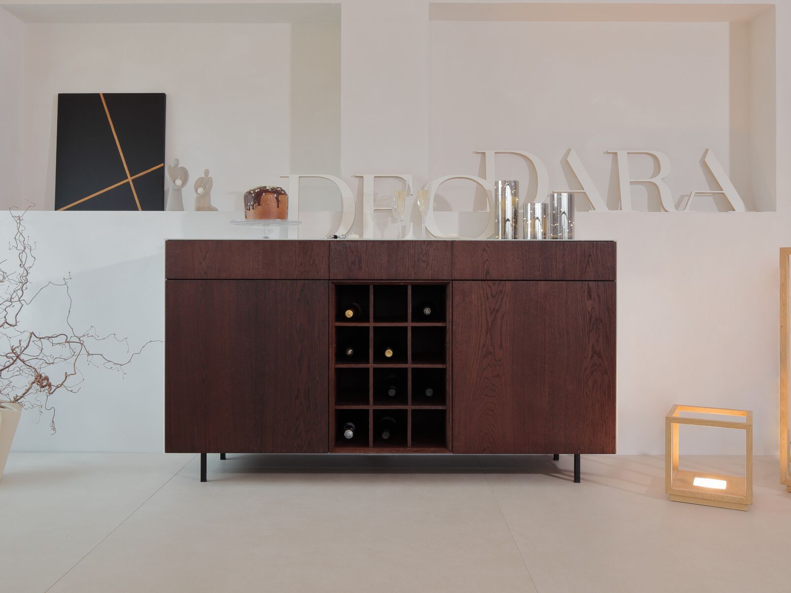 Шкаф с ящиками Deodara GLASS ARCH-00092880