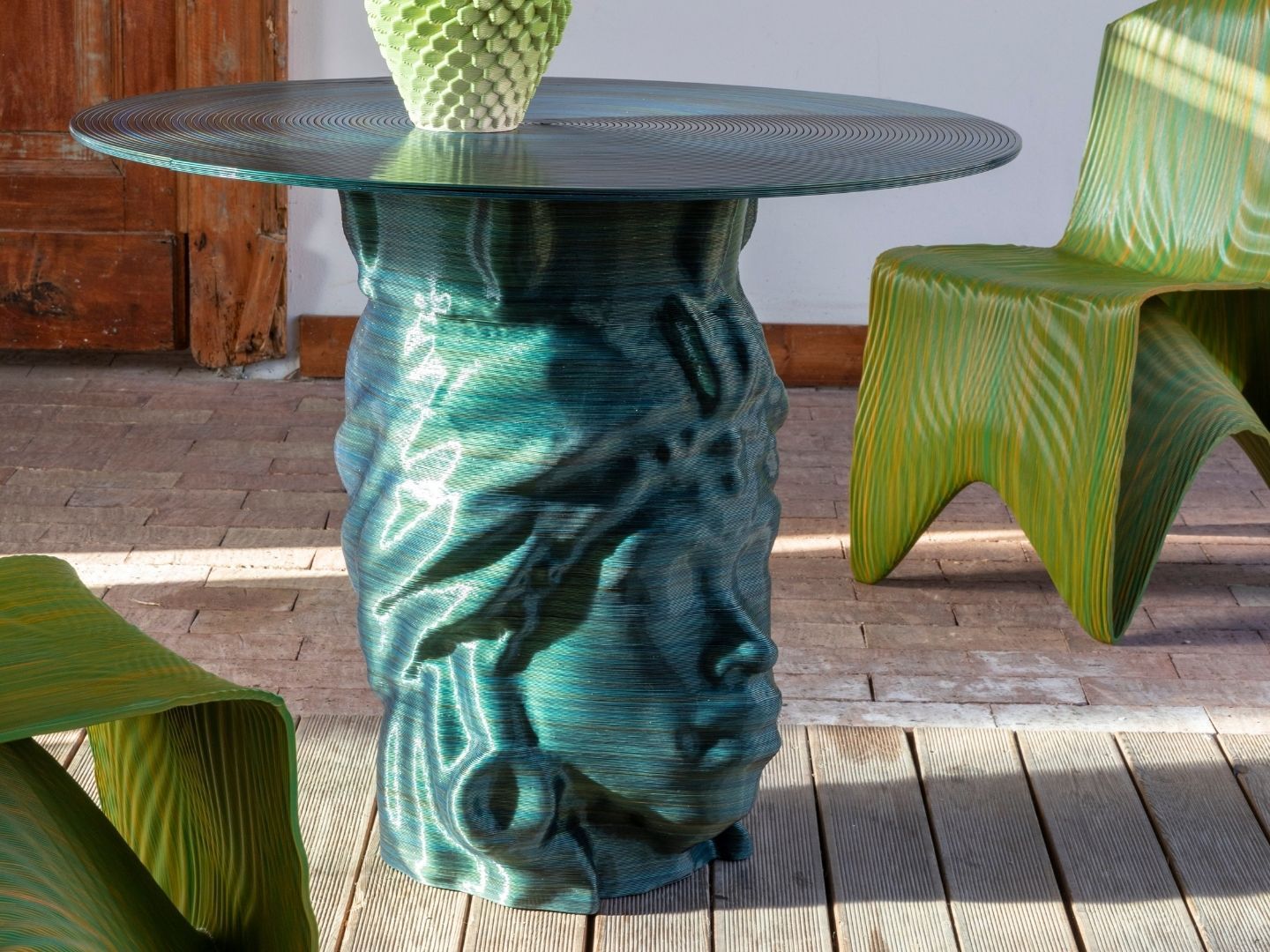 Пластиковый стол с 3D-печатью Mediterranea Design Moro ARCH-00141517 - Вид №6